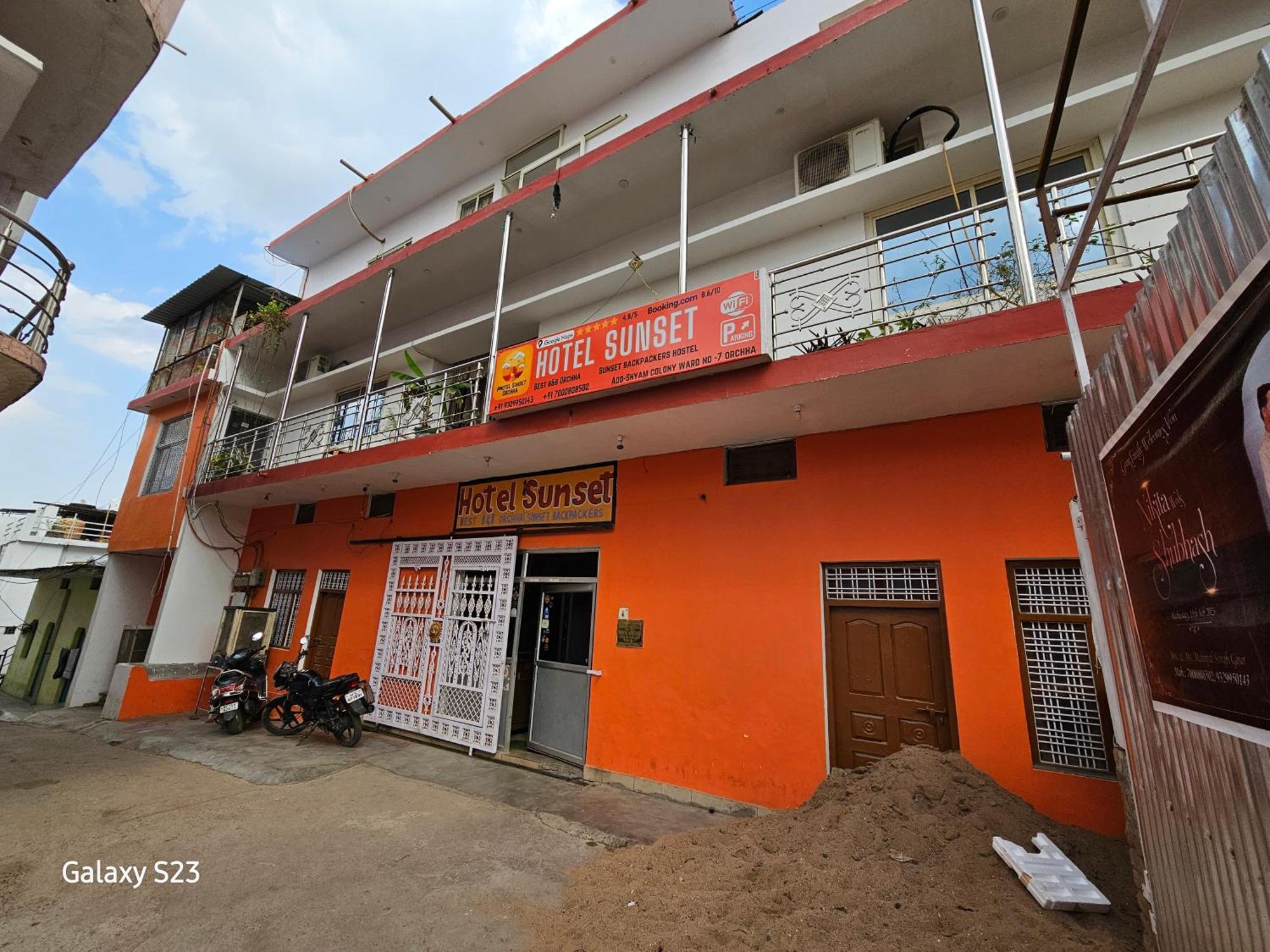 Hotel Sunset Orchha Exterior foto