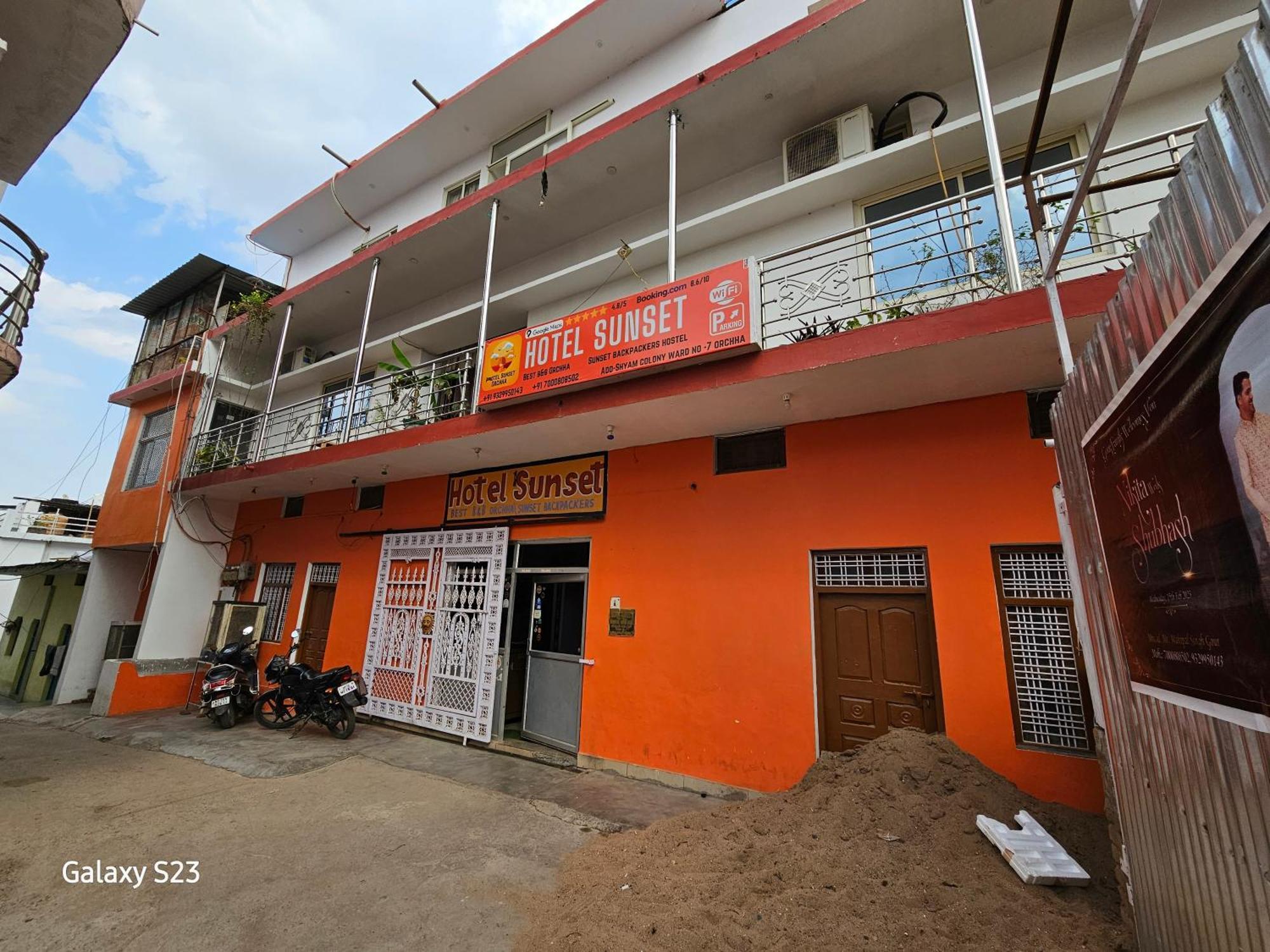 Hotel Sunset Orchha Exterior foto